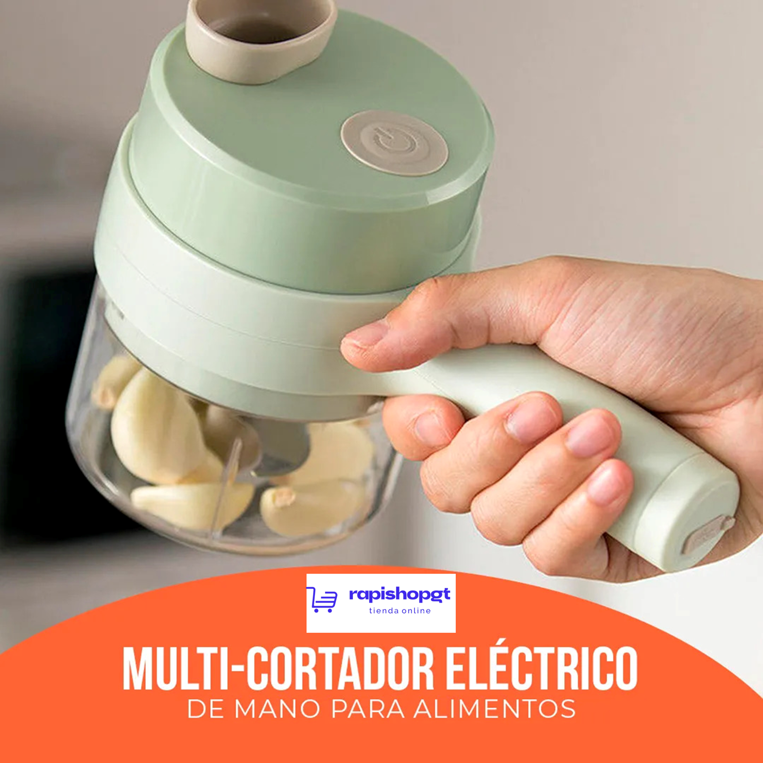 Cortador eléctrico de alimentos